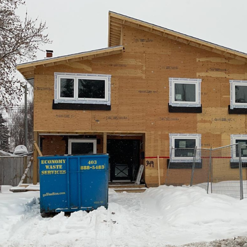 Calgary Construction Dumpster Rentals Economy Waste Services